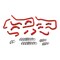 Hps Performance High Temp Reinforced Silicone Ancillary Coolant Hose Kit, Red,  57-1805-RED - alternate 1