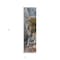 Homeroots 8' Runner Orange Abstract Washable Non Skid Indoor Outdoor Runner Rug 559461 - alternate 7