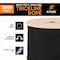 Xpose Safety Black Unglazed Trickline Rope, 3,000 ft x 1/8 In Theatrical Tie Line Heavy Duty Spool BTL-3000-X - alternate 5