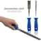 Neiko Metal Two Way File and Rasp Set, 12 Piece, Heat Treated Carbon Steel, Non Slip PVC Handle 00109A - alternate 5
