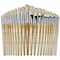 Creativity Street BRUSH, PAINT, WOOD, RND/FLT, 24PK 5172 - alternate 1