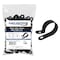 Kable Kontrol Cable Clamp, Nylon 6/6, 1/4 in Bundle Dia., Black, 0.787 in L, 100 PK CCUC1-025-100-BLACK - alternate 1