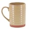 Gibson Home Terra Bella 4 Piece 18.5 Ounce Terracotta Mug Set in Sandstone 142963.01 - alternate 5