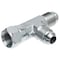 Gates Male JIC 37 Flare to Female JIC 37 Flare Swivel to Male JIC 37 Flare - Tee G60473-1212 - alternate 5