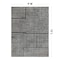 World Rug Gallery Distressed Bohemian Stripes Washable Non Slip Area Rug 8 ft x 10 ft Anthracite WR76ANTHRACITE8X10 - alternate 10
