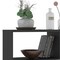 Homeroots Modern Black And Natural Bookcase 388554 - alternate 6
