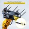 Vevor Hay Spears Bale Spikes 2 Black Hay Bale Spears 49" Capacity 4000 lbs 1 3/4" Dia. CM45x1250-4000B - alternate 8