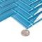Apollo Tile Cerulean Blue 11 in x 12.6 in Glass Glossy Floor and Wall Mosaic Tile 4.81 sqft/case, 5PK APLHB88143A - alternate 6