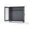Strong Hold 12 GA Industrial Clear View Uniform Cabinet with Hanger Rod 66-LD-WR-241 - alternate 3