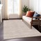 Homeroots 3' X 5' Salmon Copper And Beige Striped Washable Indoor Outdoor Area Rug 587968 - alternate 7
