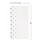 Smarty Had A Party White with Silver Dots Paper Dinner Napkins 600 Napkins, 600PK 2193-CASE - alternate 9