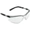 3M BX, Safety Glasses, Anti-Fog & Anti-Scratch, Clear Lens, Black/Silver Frame, Half-Frame, No 11380-00000-20 - alternate 1
