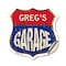 Signmission Greg's Garage, 18 Inch X 18 Inch, Vinyl Decal SHI-D-18-383-GREG - alternate 1