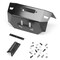 Warn Retains Factory Bumpert, Powder Coated Black Steel 101690 - alternate 2