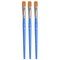 Princeton Select Artiste Flat Wash Brush, Synthetic, Short Handle Mixed Media, Size 1/2 inch, 3PK P3750FW050 - alternate 1