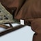 Leisuremod Beige Wicker Hanging 2 person Egg Swing Chair, Brown ESCBG-57BR - alternate 7