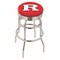 Holland Bar Stool Co 25" Chrome 2-Ring Rutgers Swivel Bar Stool, Accent Ring L7C3C25Rutger - alternate 1