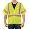 Game Workwear 5-Point Breakaway Hi-Vis Vest, 100% Lightweight Polyester Mesh, Hi Vis Lime, Size M I-495E - alternate 1