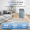 Edendirect 10,000 BTU (6,450 BTU DOE) Portable Air Conditioner Cools 400 sq. ft. with Heater, Dehum & Remote ZR-SPF2-12CG - alternate 8