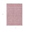 Homeroots 10' X 14' Blush Pink And Ivory Floral Washable Indoor Outdoor Area Rug 582337 - alternate 8