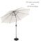 Pure Garden 10-Foot Outdoor Tilting Patio Umbrella and Base, Tan 50-100-TB - alternate 1