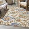 Homeroots 4' X 6' Ivory And Blue Indoor Outdoor Area Rug 527613 - alternate 6