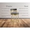 Armen Living Madrid 30in Swivel Counter Stool with Gold Brushed Stainless Steel and Vintage Gray Faux Leather LCMASWBABGLVGRY30 - alternate 7