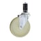 Service Caster 5'' SS Nylon Wheel Swivel 1-1/8'' Expanding Stem Caster SCC-SSEX20S514-NYS-118 - alternate 1
