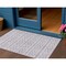 Homeroots 3' X 5' Lavender And Ivory Geometric Washable Indoor Outdoor Area Rug 613783 - alternate 1
