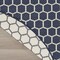 Homeroots 8' Navy Blue And Ivory Geometric Indoor Outdoor Area Rug 556334 - alternate 8