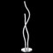 Jonathan Y Cairo 26.25" LED Integrated Table Lamp, Chrome JYL7001A - alternate 8