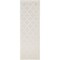 Homeroots 6' Ivory And White Geometric Indoor Outdoor Area Rug 556290 - alternate 8
