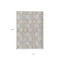 Homeroots 10' X 14' Taupe Beige And Khaki Floral Medallion Washable Indoor Outdoor Area Rug 614640 - alternate 8