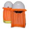 Dome75 DYNAMIC Series Mesh Contrast Hard Hat Sun Shade , HiVis Orange DNS743 - alternate 1