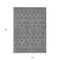 Homeroots 10' X 14' Gray Silver And Charcoal Floral Washable Indoor Outdoor Area Rug 582277 - alternate 8