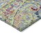 Homeroots 8' X 10' Gray Fern Green And Artichoke Green Paisley Washable Indoor Outdoor Area Rug 588615 - alternate 9