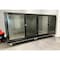 K9 Kennel Store Quick N Clean Side By Side Jumbo Galvanized Cage Banks QCGVSBSJCB2 - alternate 1