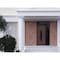 Vdomdoors Front Exterior Prehung Steel Door Ronex1277 Brown Sidelight and Transom Window Sidelite Entry Metal RONEX1277EXD-BRW-W36+12xH80+16-LH-I - alternate 7