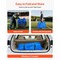 Vevor 6FT Plastic Folding Bench 2 Pack Portable Outdoor Bench for Garden Black, 2PK SN-D183-2W - alternate 7