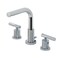 Kingston Brass Widespread Bathroom Faucet with Knurled Handle and Brass Pop-Up, Polished Chrome FSC8951KNL - alternate 1