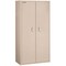 Fireking Storage Cabinet, 1 Hr Fire, 72" H, end tabs, Legal Champagne CF7236-MDCH-LGL - alternate 1