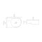 Alfi Brand ALFI brand ABC119 White 16" Small Wall Mounted Ceramic Sink with Faucet Hole ABC119 - alternate 7