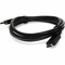 Add-On 2M DISPLAYPORT MALE TO HDMI MALE BLACK CABLE WHICH REQUIRES DP++ FOR RESOL DISPORT2HDMIMM2M - alternate 1