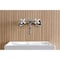 Kingston Brass Double-Handle Wall Mount Bathroom Faucet, Polished Chrome KS2111PX - alternate 6