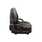 Uni Pro Universal Forklift Mechanical Suspension Seat, Black Vinyl 8175 - alternate 4