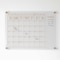 Martha Stewart Grayson Acrylic Wall Calendar w/Notes w/Dry Erase Marker and Mntng Hrdwr, 24in. x 18in., w/Gld Prnt BR-AC-4560-GD-CLRGLD-MS - alternate 8