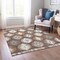 Homeroots 5' X 8' Brown Ivory And Taupe Southwestern Washable Indoor Outdoor Area Rug 615123 - alternate 7