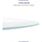 Fab Glass And Mirror 30in Round Ultra Clear Glass Table Top, Beveled Edge, Low Iron Extra Clear Tempered Glass 1/ LI-30RT12THBE - alternate 7
