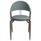 Leisuremod Venice Collection Modern Dining Chair In Black in Grey, 2PK VC49LGR2 - alternate 9