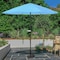 Pure Garden 9-Foot Outdoor Patio Umbrella and Base, Blue 50-101-BB - alternate 6
